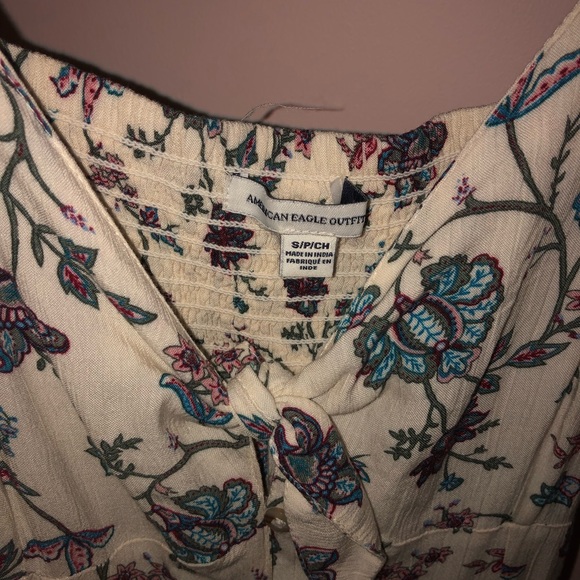 American Eagle Flowy Floral Dress - Picture 3 of 4